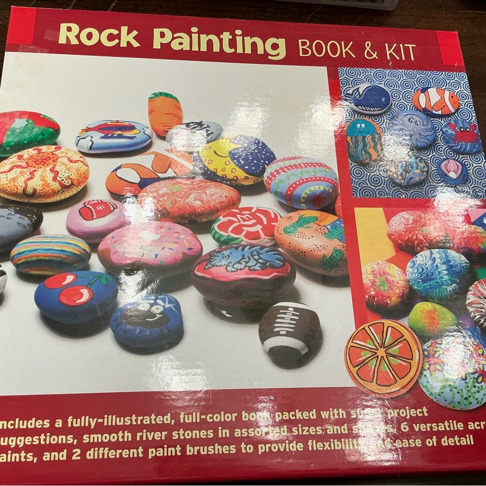 Kids rock painting kit